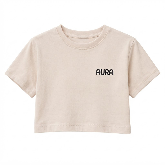 Aura Women’s Crop Tee
