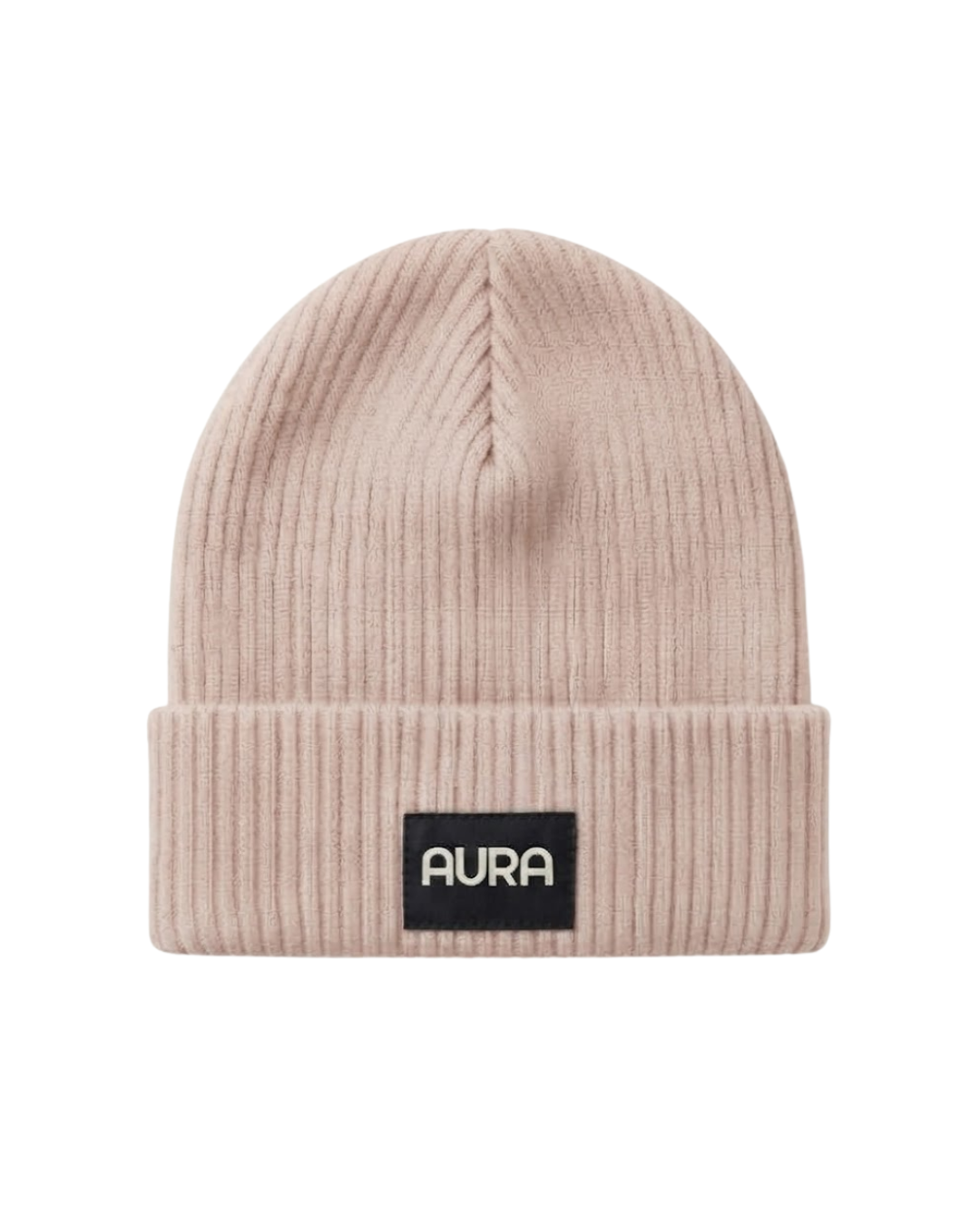 Aura Beanie in Cloud Pink