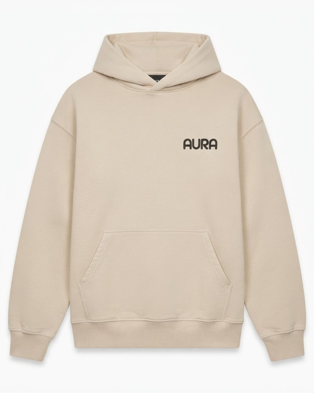 Aura Essential Hoodie in Moon Milk