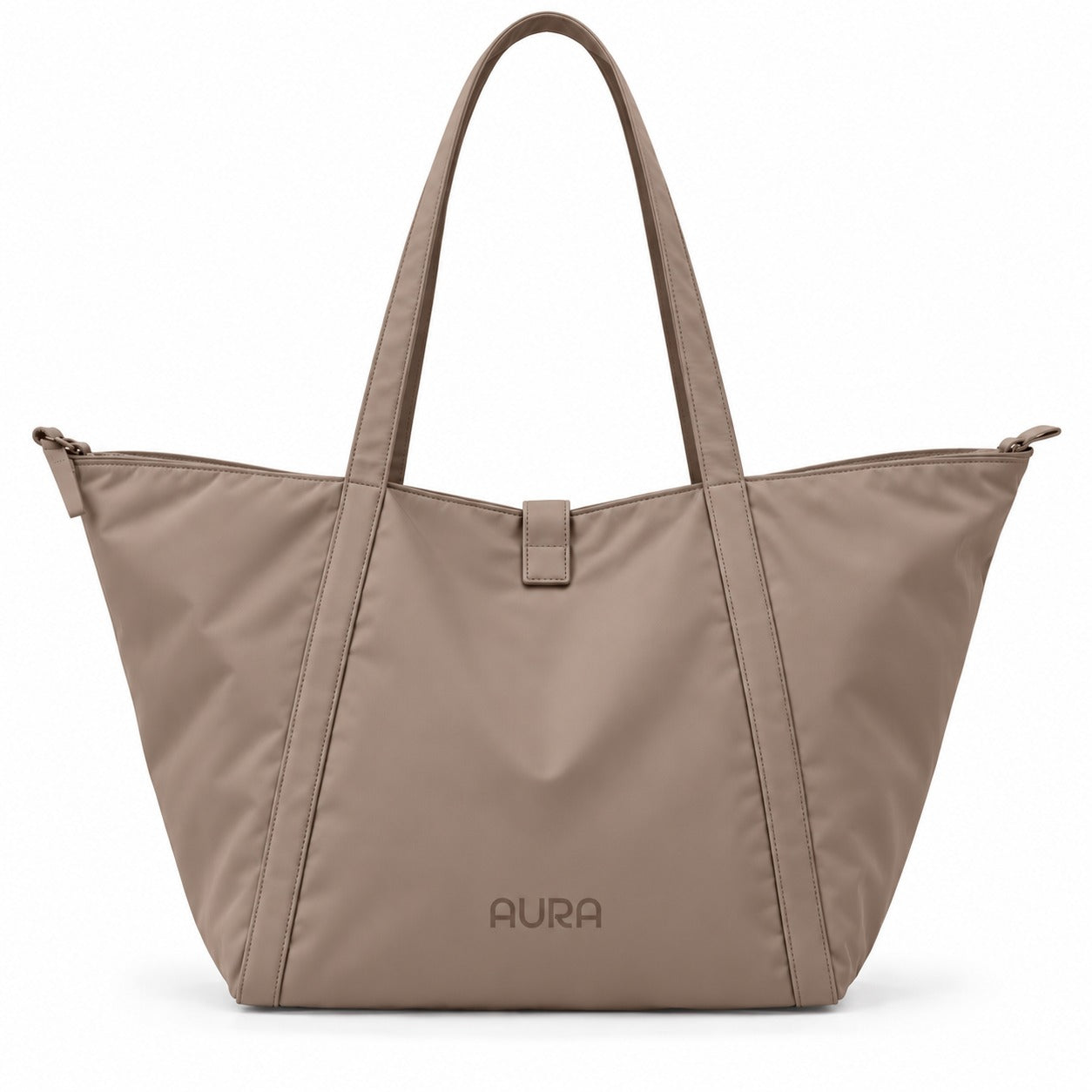Aura Campus Tote in Ash Mocha