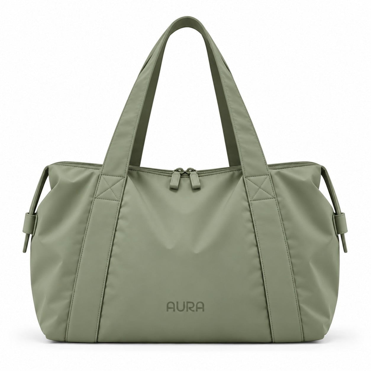 Aura Everyday Carryall in Matcha Cream