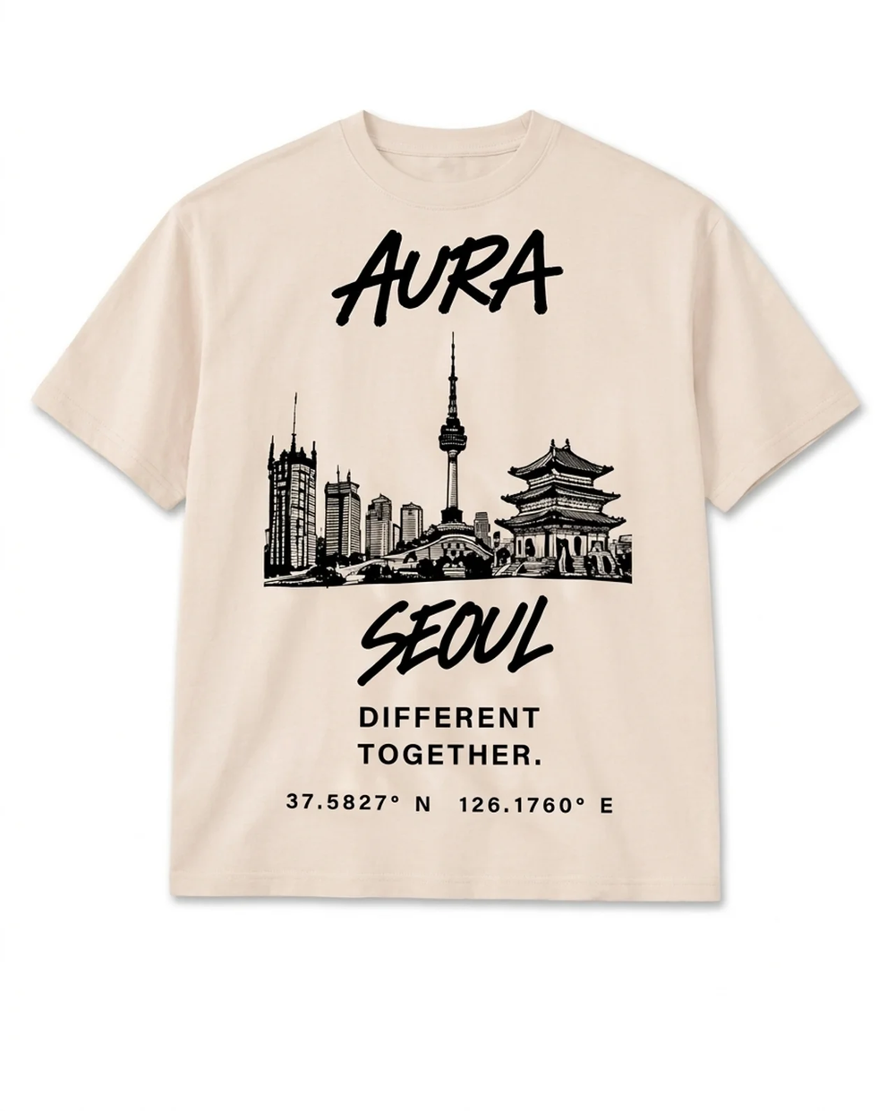 Aura Seoul Tee in Default Title