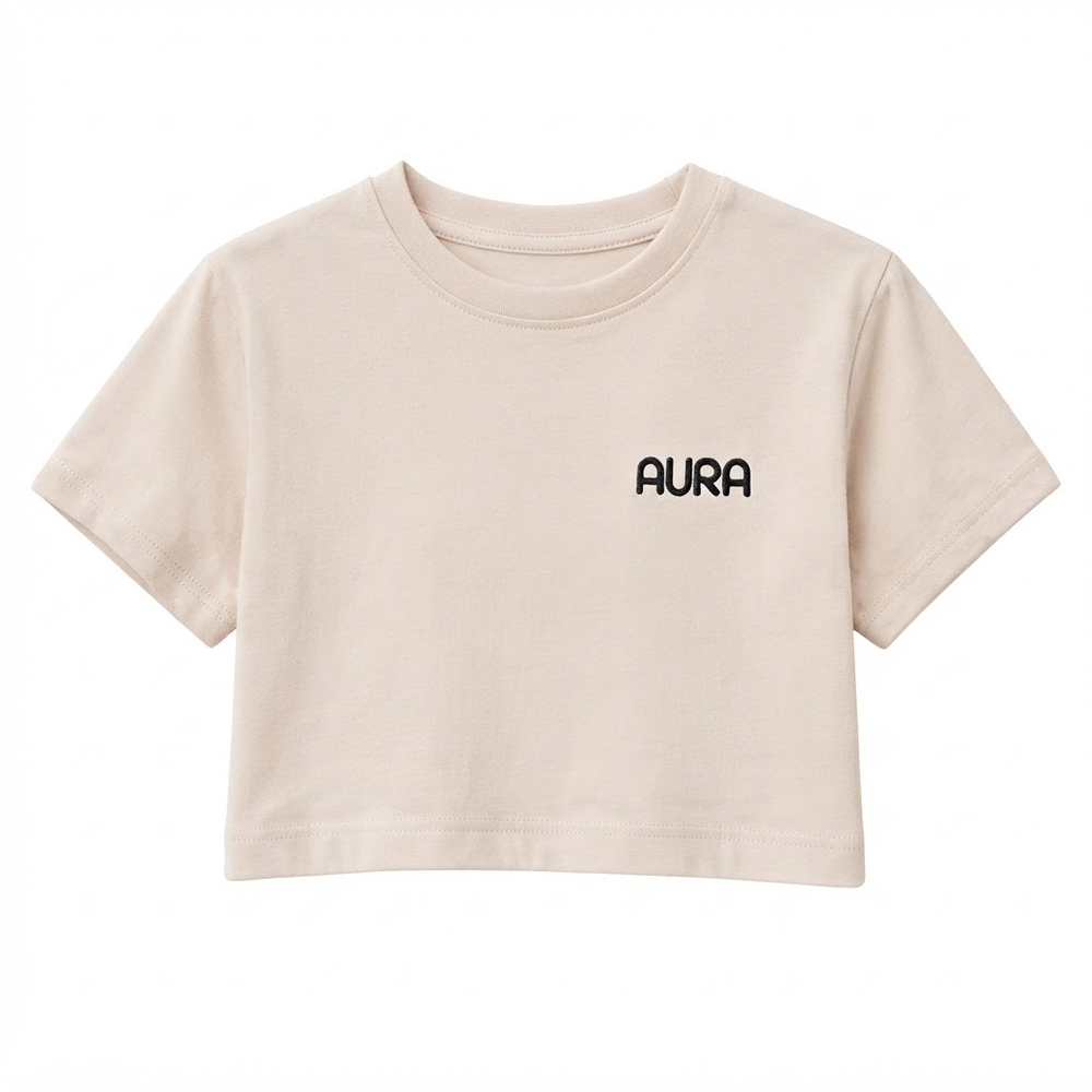 Aura Women’s Crop Tee in Default Title