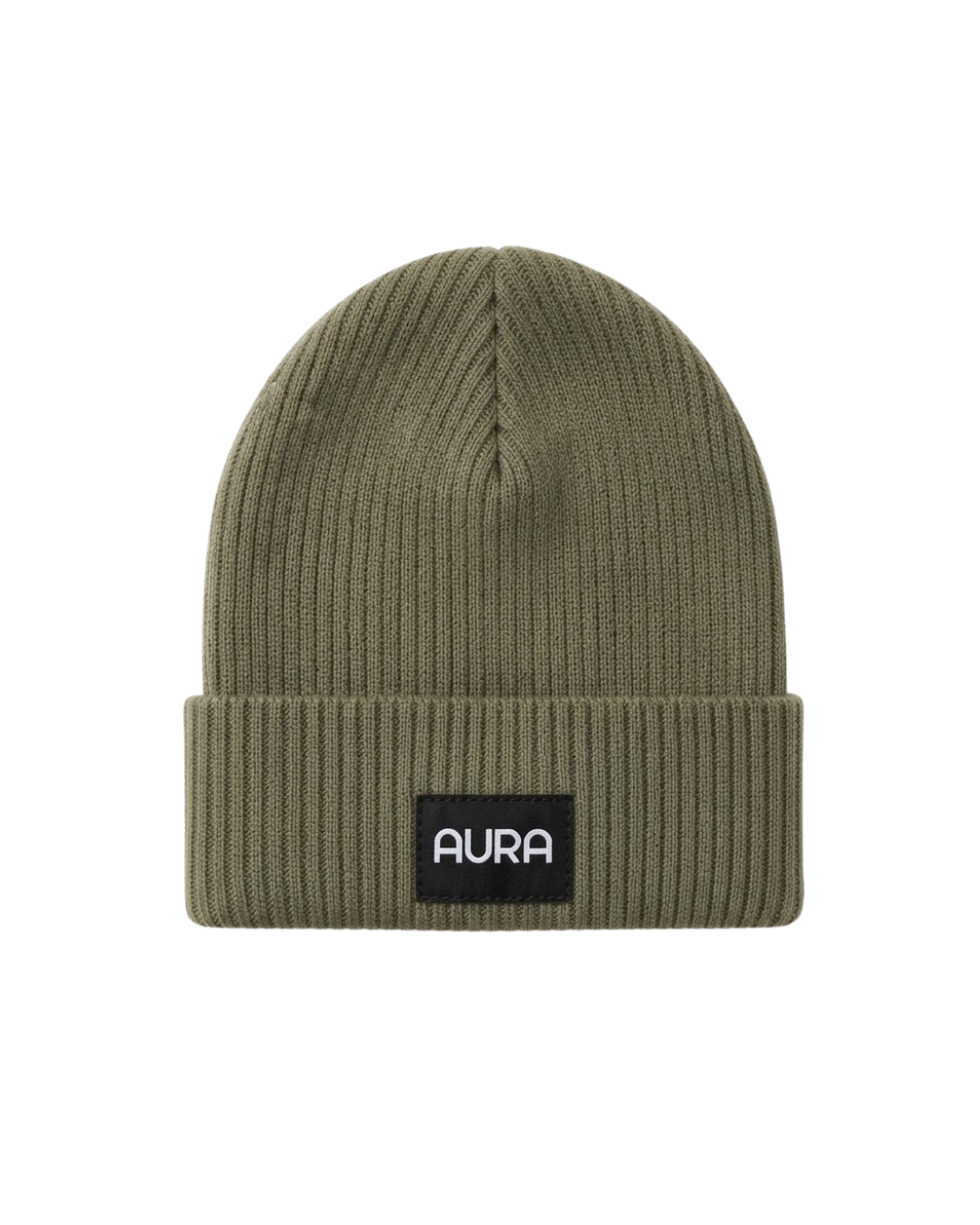 Aura Beanie in Matcha Cream