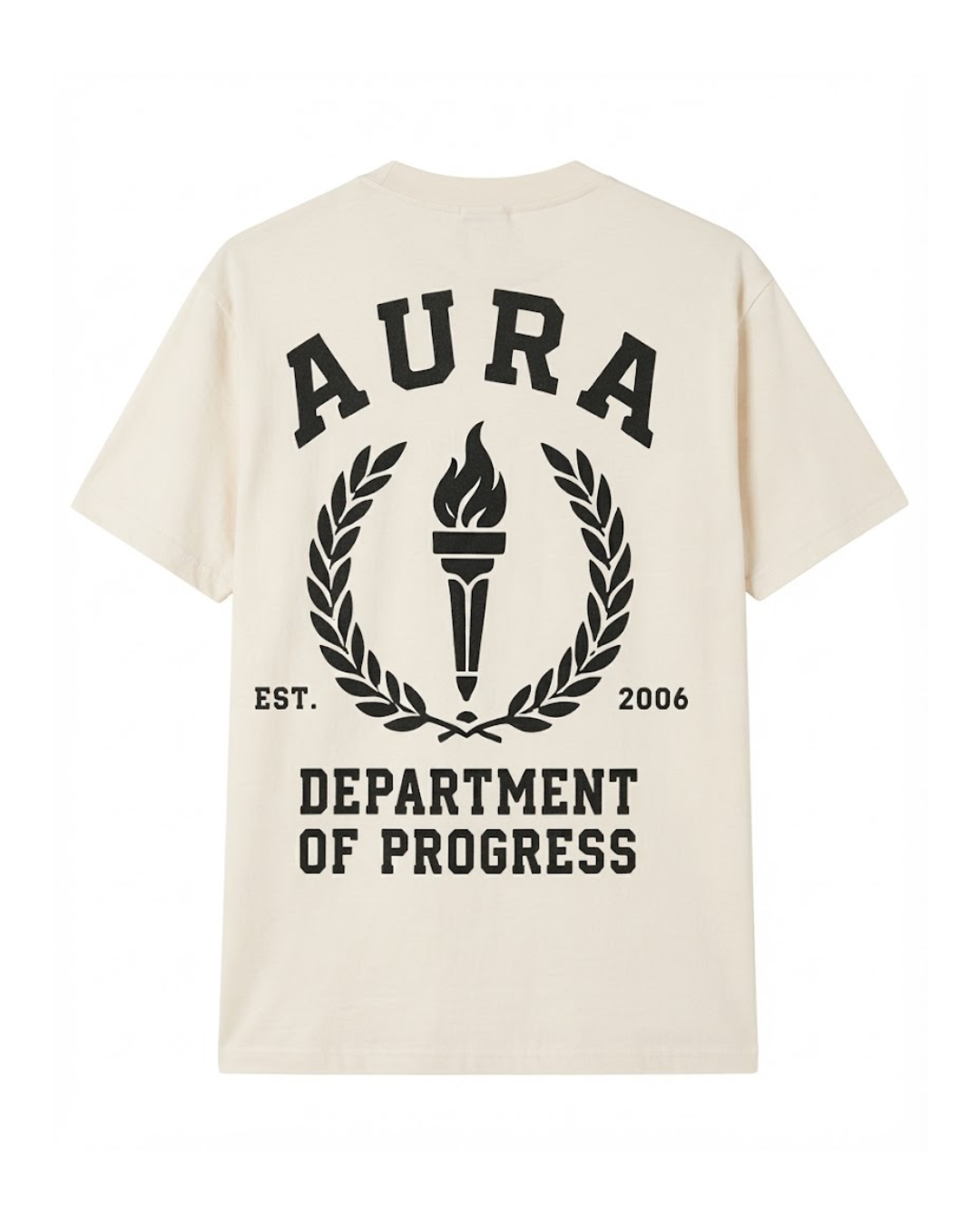 Aura University Tee — Department of Progress in Moon Milk