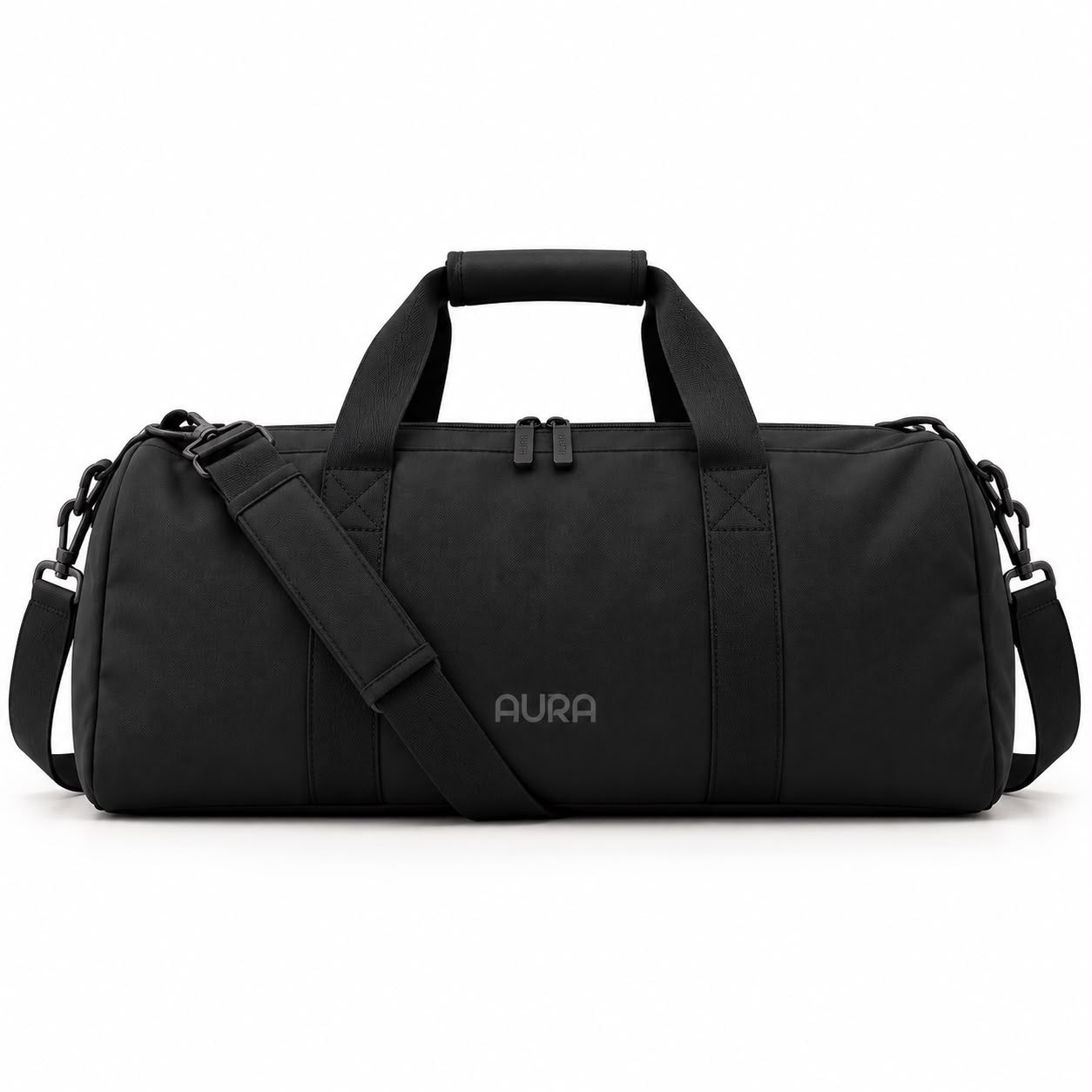 Aura Classic Duffle in Shadow Black