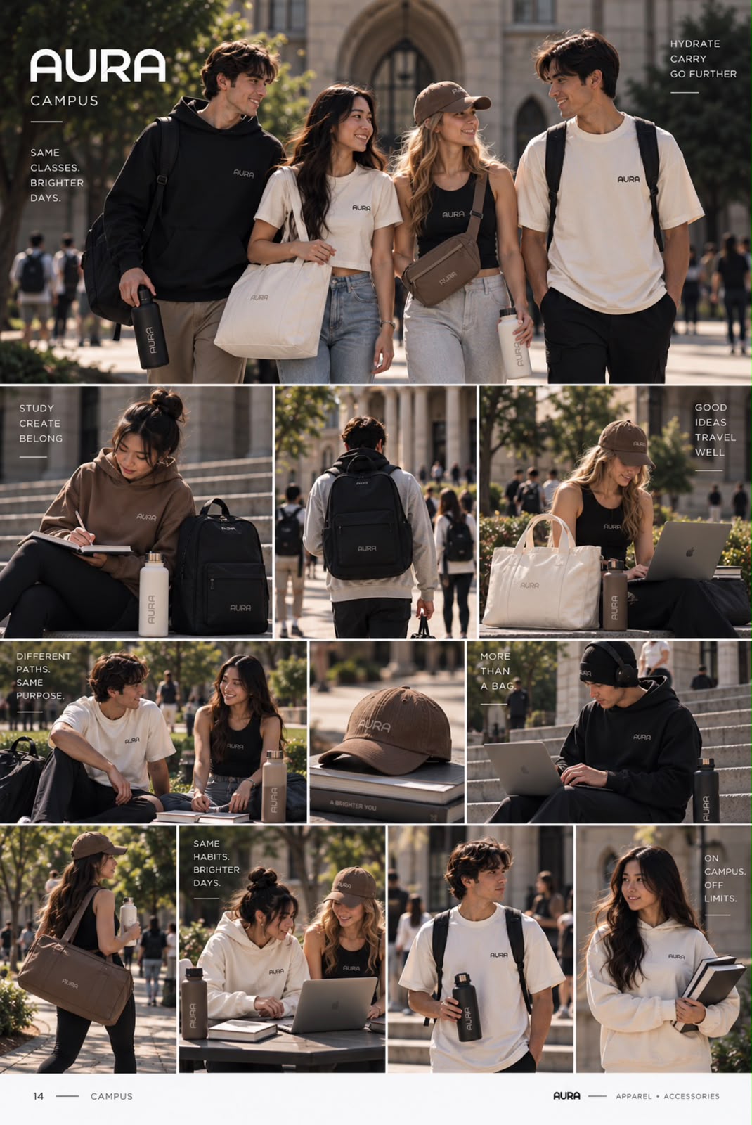 Aura campus collection campaign